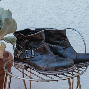 Free people slouchy moto boot